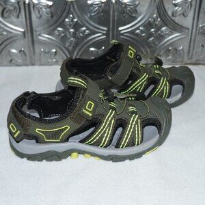 Boys Vitike Size 3 US/Size 34 EUR Sandals Watershoes Green Grey